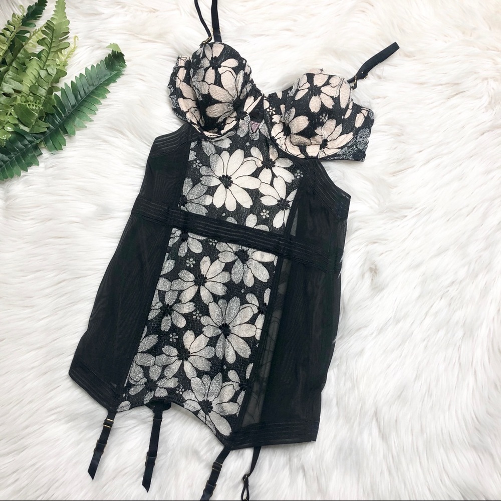 Victoria’s Secret Floral Bustier